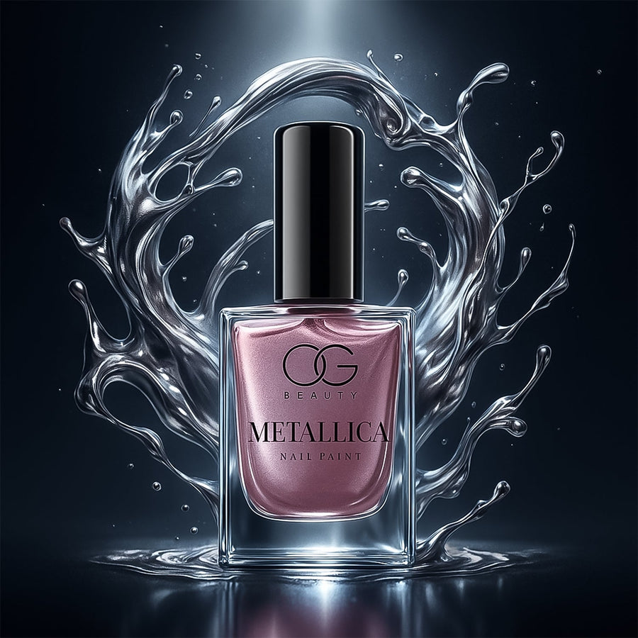 OG Beauty Premium Opal Purple Metallica Nail Polish (1 Pc / 10 ML)