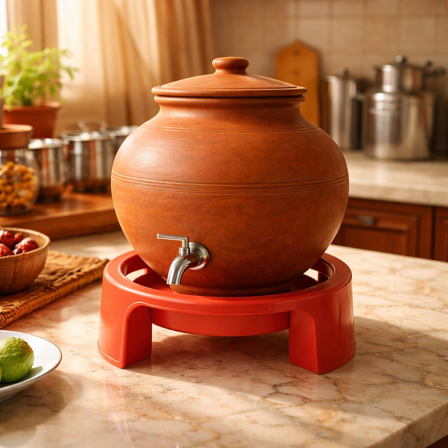 Multipurpose Unbreakable Plastic Matka Stand / Pot Stand