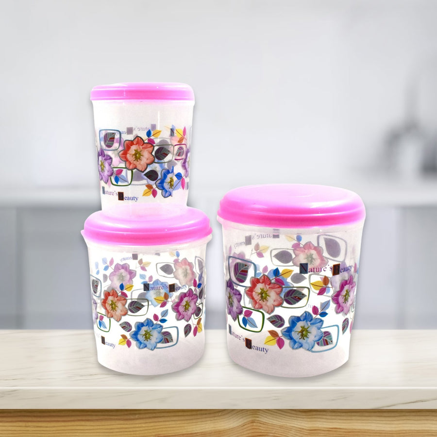 3 Pc Storage Container used in all kinds of places including household