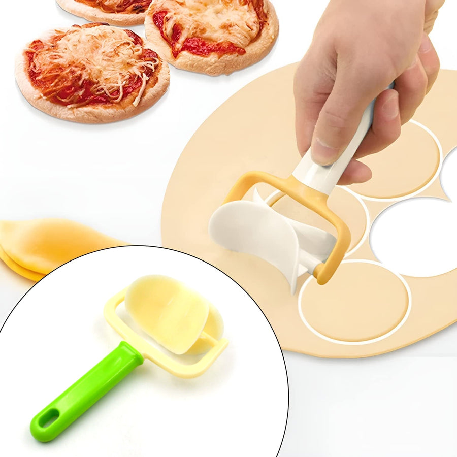 Multipurpose Dough Cutter Roller Tool for Baking & Puri Making (1pc)
