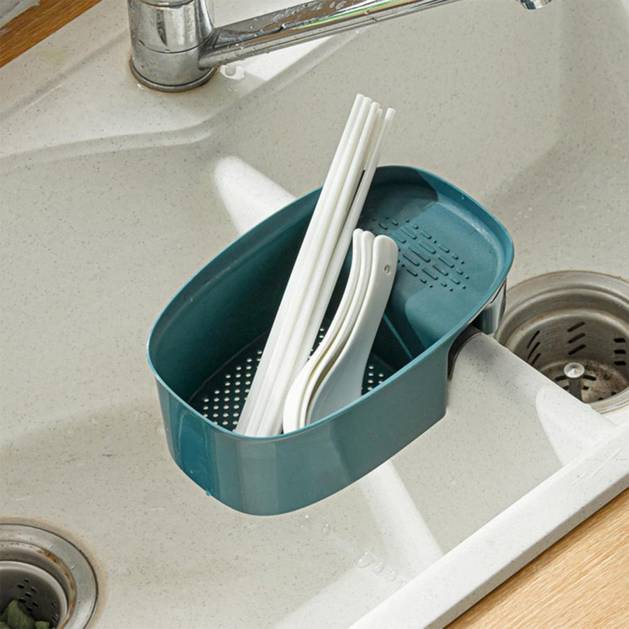 Kitchen Dish Drainer and Drying Rack Sink Basket