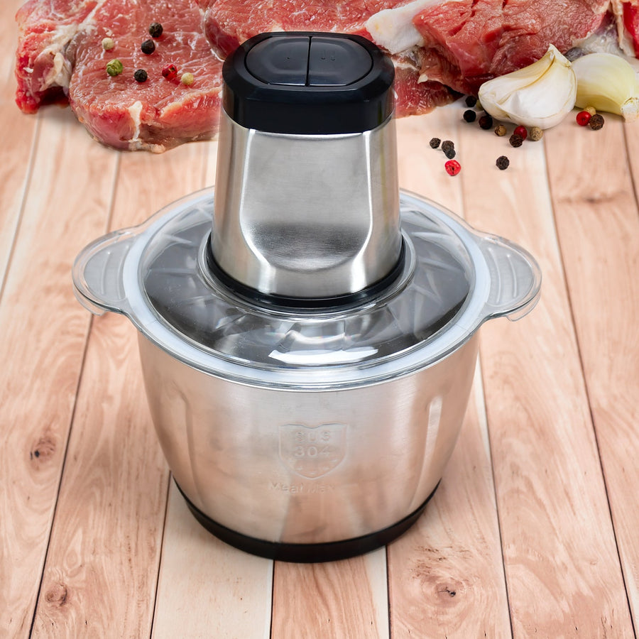 Stainless Steel Electric Meat Grinders with Bowl Heavy (3L)