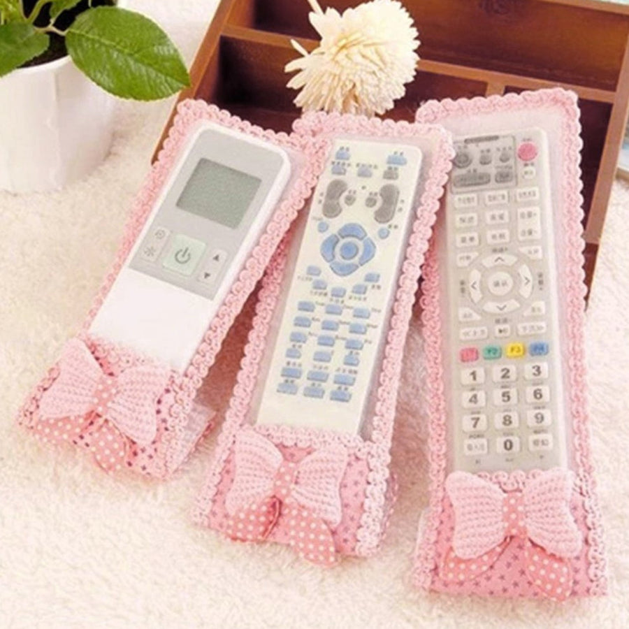 3pc Remote Cover for TV, AC, DTH – Dust Covers (Mix Design / 3 Pc)