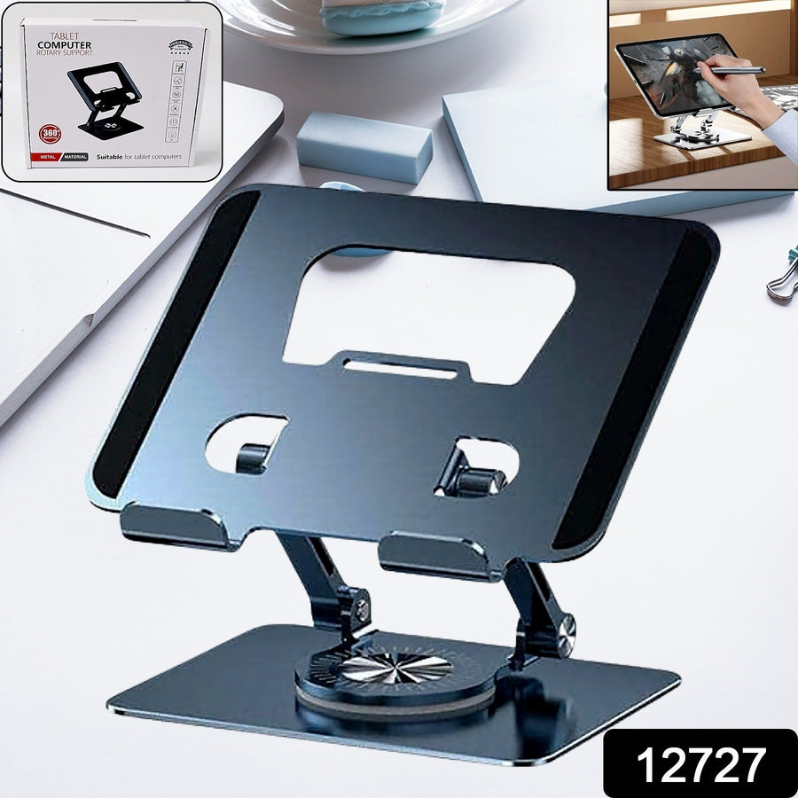 Aluminum Alloy 360°Rotating Bracket, Adjustable Laptop Stand