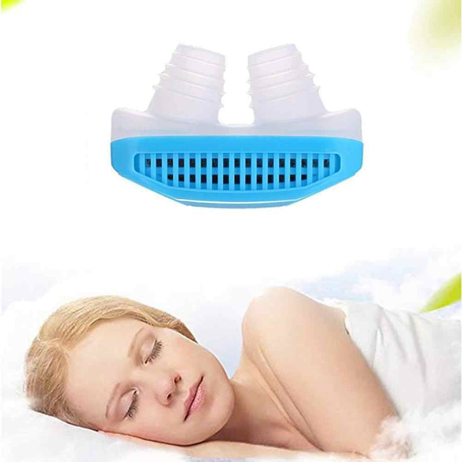 2 1 Anti Snoring and Air Purifier Nose Clip for Prevent Snoring and Comfortable Sleep