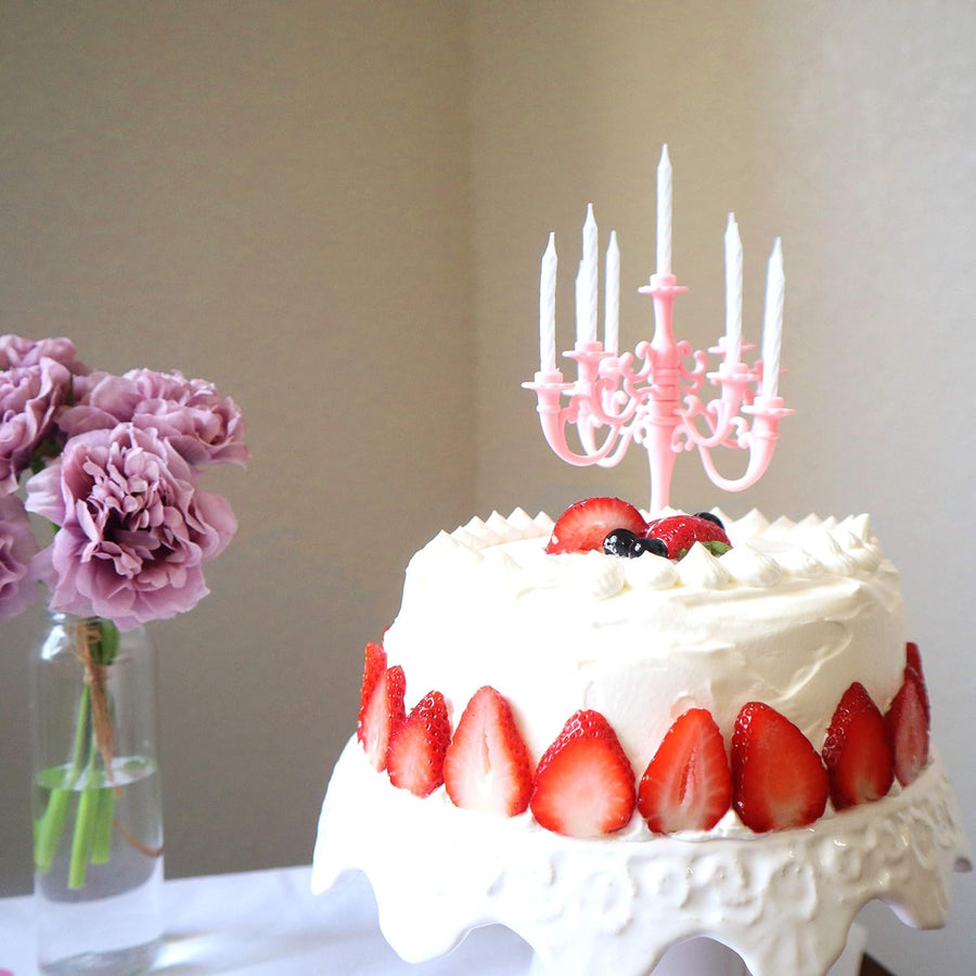 Luxury Birthday Candle Set – Elegant Cake Toppers & Holders for Parties & Events